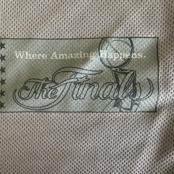 Majestic Men Boston Celtics Ray Allen 2010 NBA finals Jersey Sz Large Made In US - Picture 7 of 8